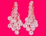 Go to Crystal Cluster Dangle Earrings